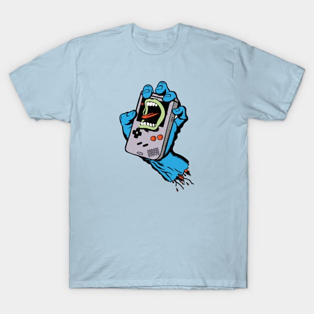 HAND-HELD GAMING T-Shirt by ChrisDoesComics